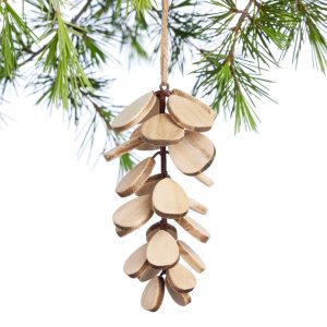 Pinecone Decoration in Wooden and Steel – World Market