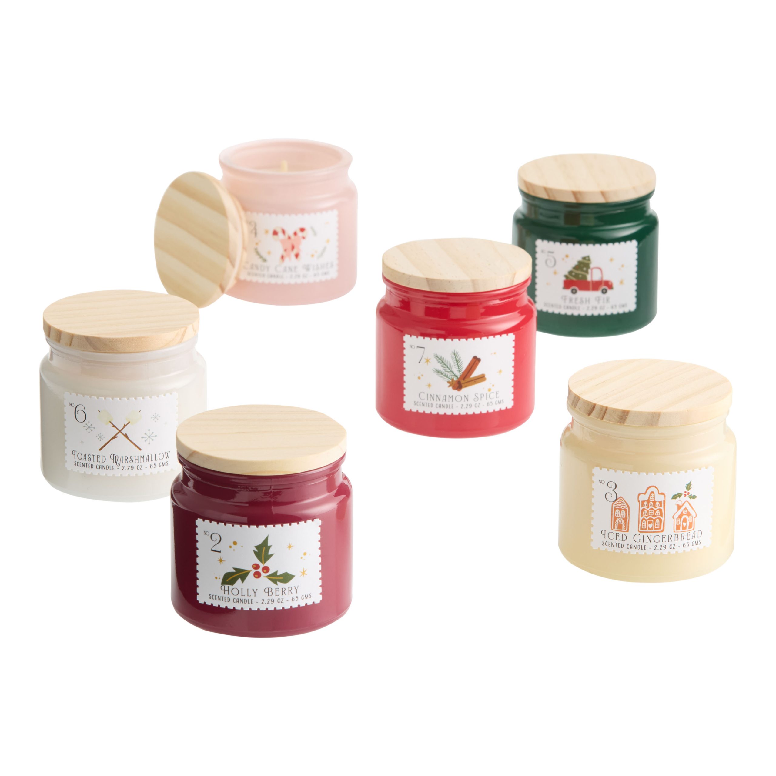 Set of two Mini Vacation Scented Candles – World Market