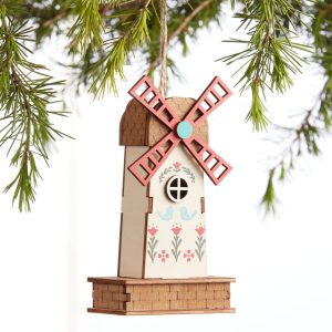 Wood Windmill Ornament – World Market